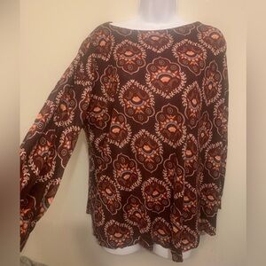 Loft Outlet 3/4 Sleeve Top Sz XL